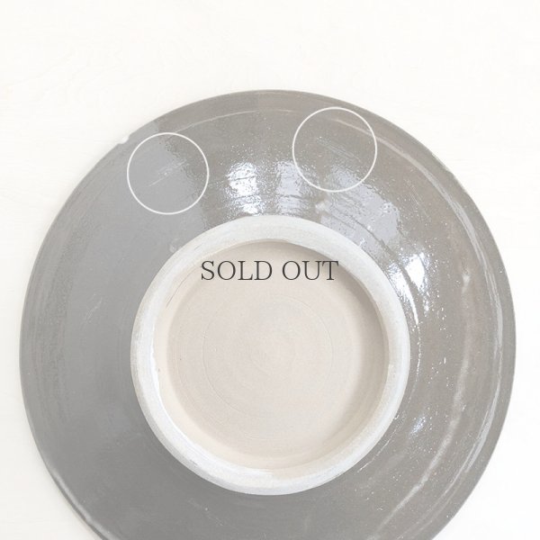 画像7: 【小鹿田焼（坂本工）】 8寸皿 縁トビカンナ