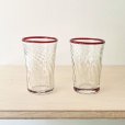 画像4: 【村松学】一口ビールグラス（赤） (4)