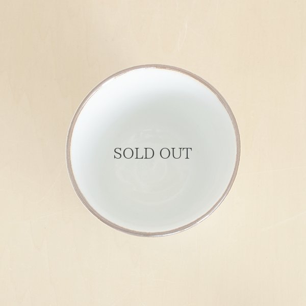 画像2: 【阿部眞士】白磁口紅猪口（高さ6.5cm）