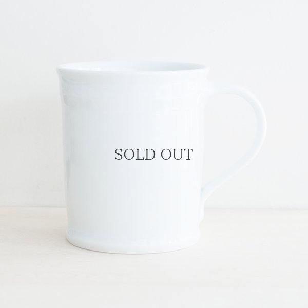 画像4: 【阿部眞士】白磁マグカップ 大