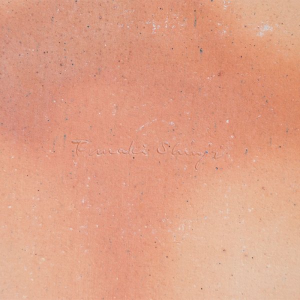 画像5: 【布志名舩木窯】丸板皿  スリップ淡黄釉