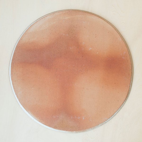 画像6: 【布志名舩木窯】丸板皿  スリップ淡黄釉