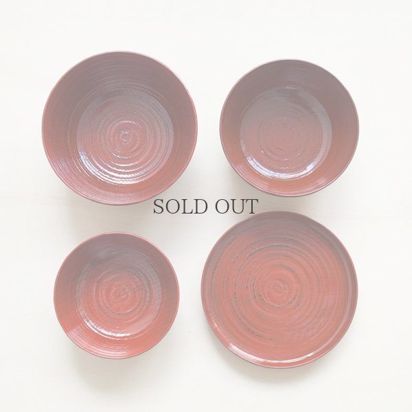 画像10: 【石川漆宝堂】根来 挽目うつわ4点セット