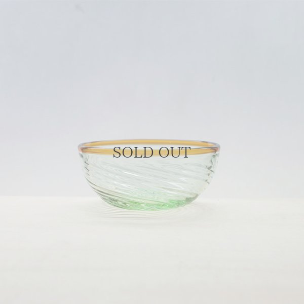 画像1: 【村松学】モール小鉢（茶×淡緑）