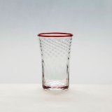 【村松学】一口ビールグラス（赤）