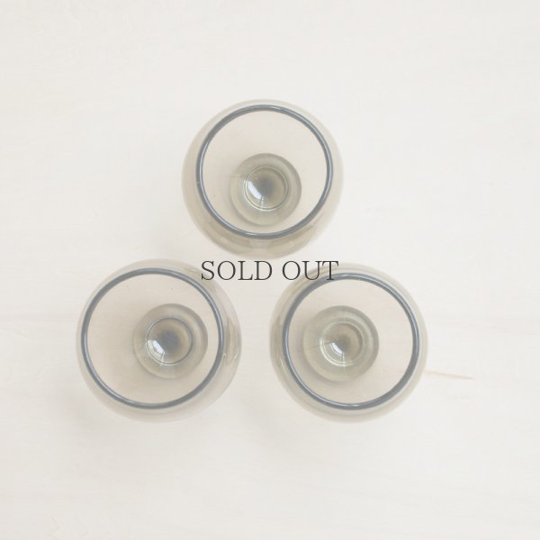 画像6: 【小野田郁子】台付丸グラス（うすオリーブ）