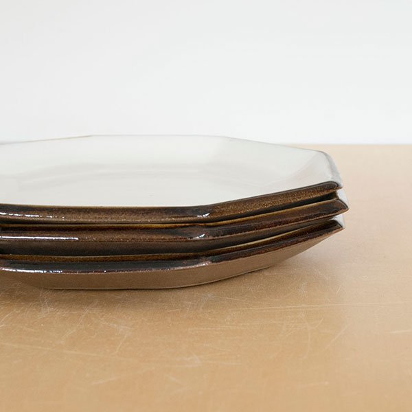 画像4: 【昇陽窯】八角皿 7寸（白）