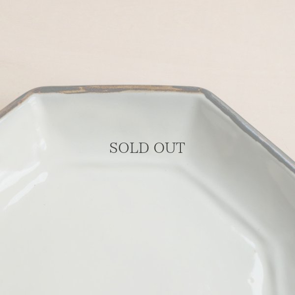 画像6: 【昇陽窯】八角皿 8寸（白）