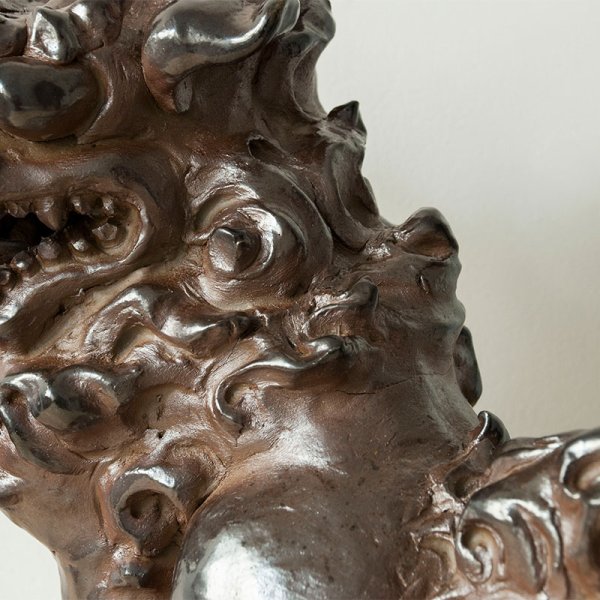 画像12: 【與那城徹】シーサー（台付）