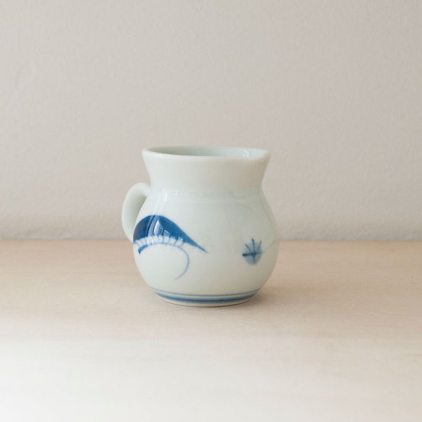 画像4: 【梅山窯】手付きクリーマー 松