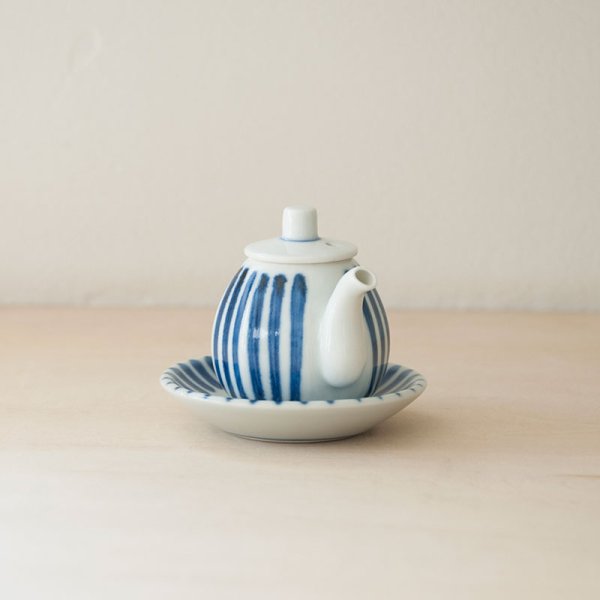 画像4: 【梅山窯】ミニ醤油さし(十草)