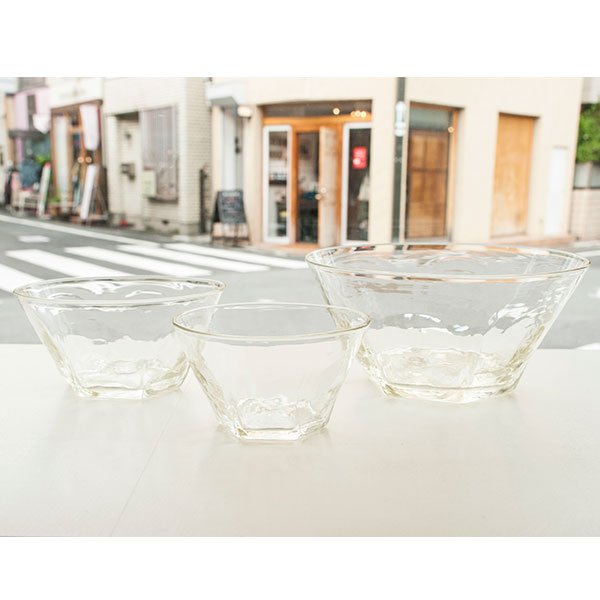 画像8: 【石川硝子工藝舎】面取鉢(小)