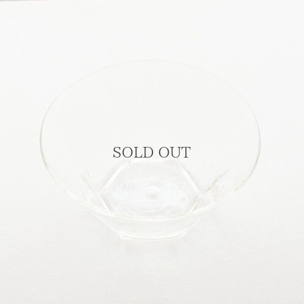 画像4: 【石川硝子工藝舎】面取鉢(中)