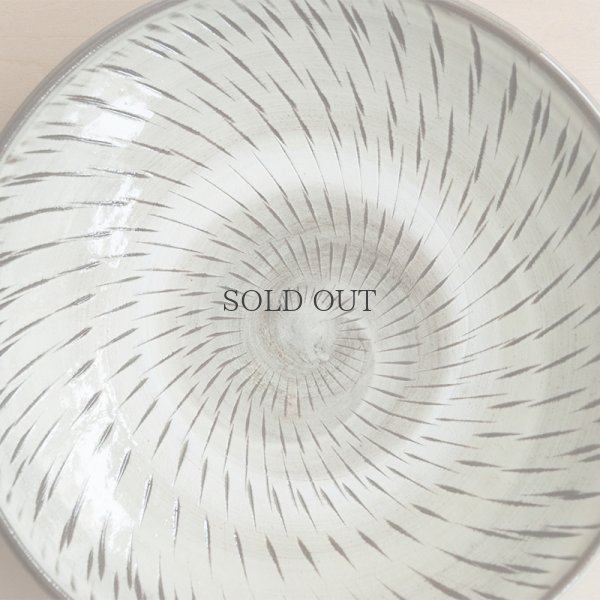 画像7: 【小鹿田焼（坂本工）】 7寸皿 トビカンナ