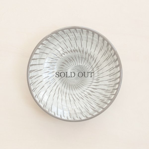 画像2: 【小鹿田焼（坂本工）】 6寸皿 トビカンナ