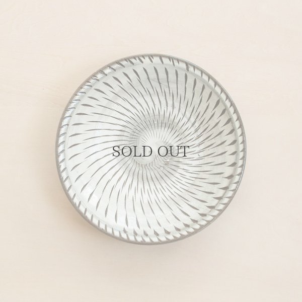 画像3: 【小鹿田焼（坂本工）】 6寸皿 トビカンナ