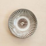 【小鹿田焼（坂本工）】 6寸皿 刷毛目