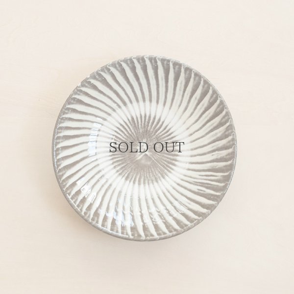 画像2: 【小鹿田焼（坂本工）】 6寸皿 刷毛目