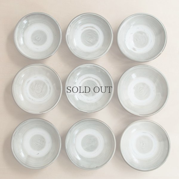 画像14: 【小鹿田焼（坂本工）】 3.5寸皿 白