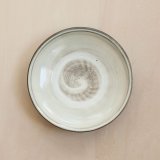 【小鹿田焼（坂本工）】 6寸皿 白