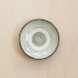 【小鹿田焼（坂本工）】 4寸皿 白