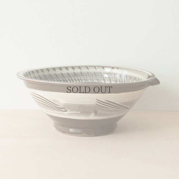 画像7: 【小鹿田焼（坂本工）】 すり鉢7寸 トビカンナ