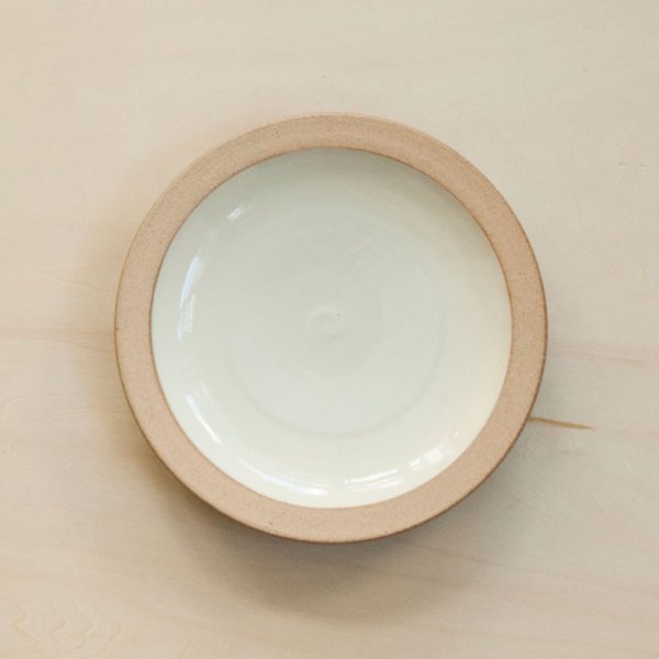画像1: 【出西窯】縁焼〆内白皿6寸