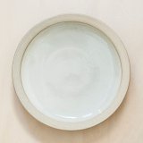 【出西窯】縁焼〆内白皿8寸