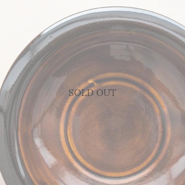 画像5: 【出西窯】縁そり鉢7寸 （飴）