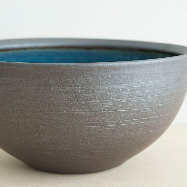 画像8: 【出西窯】外鉄内呉須ボウル6寸