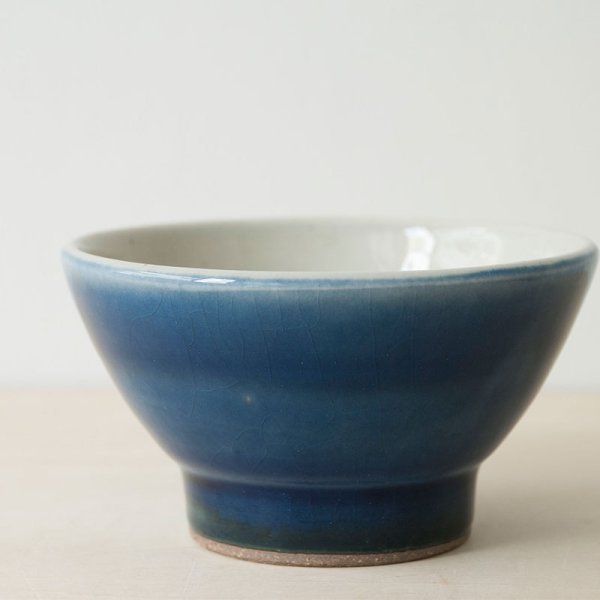 画像8: 【出西窯】飯碗 豆（呉須）