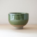 【出西窯】ぼてぼて碗(緑)