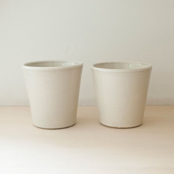 画像7: 【出西窯】切立湯呑 大（白）