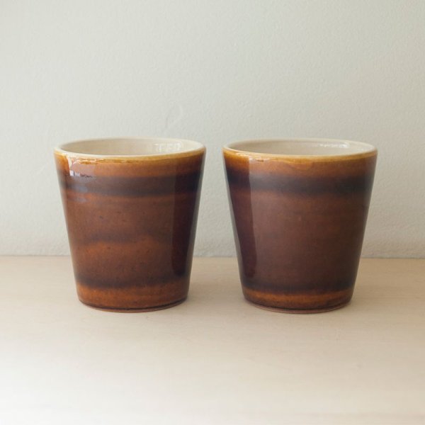 画像6: 【出西窯】切立湯呑 大（飴）