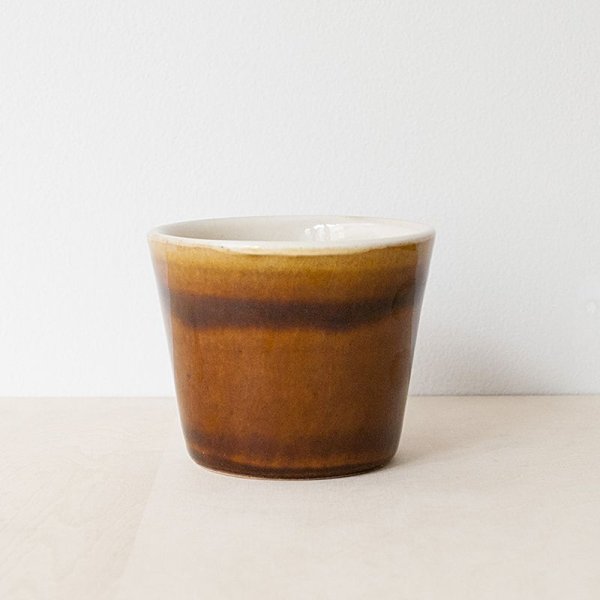 画像9: 【出西窯】切立湯呑 小(飴)