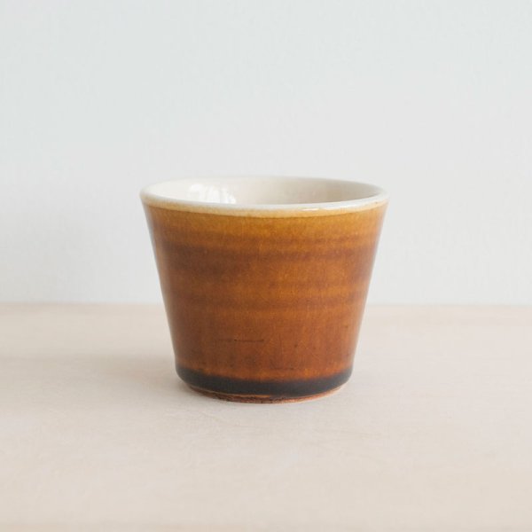 画像8: 【出西窯】切立湯呑 小(飴)