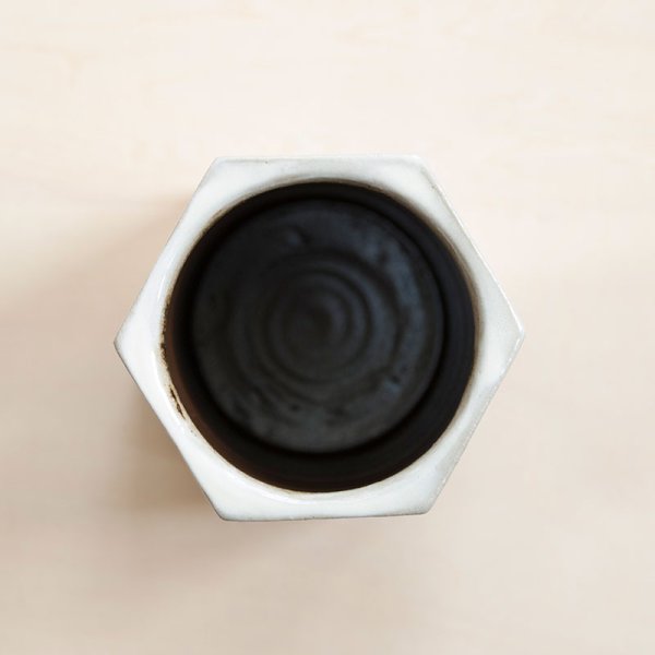 画像6: 【出西窯】面取筒花入(白)