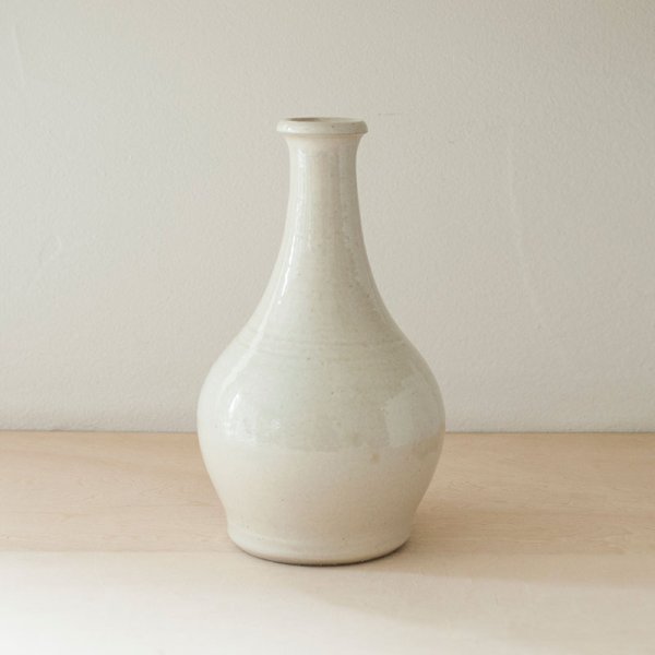 画像1: 【出西窯】花瓶 (白)