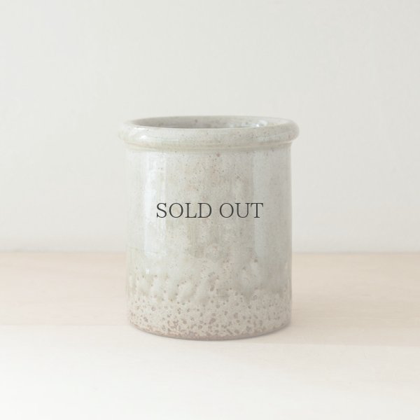 画像1: 【出西窯】ツールスタンド 小(灰) 