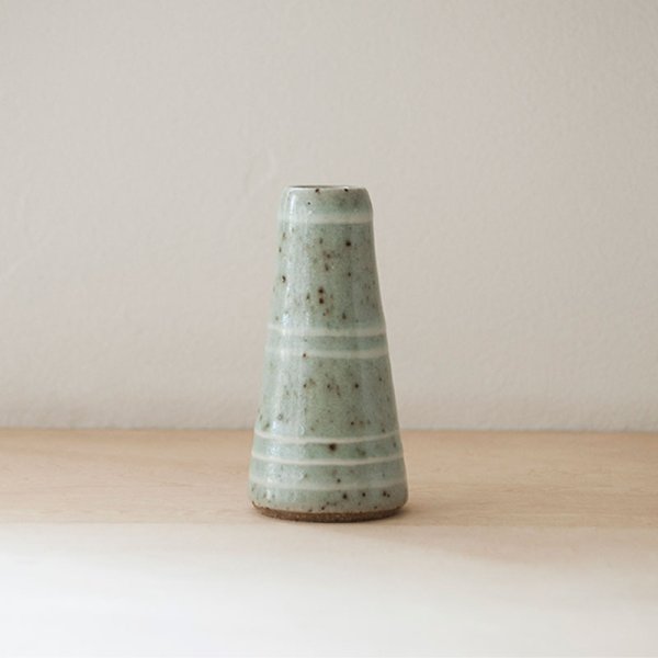 画像5: 【出西窯】一輪挿し(天草イッチン線文) 