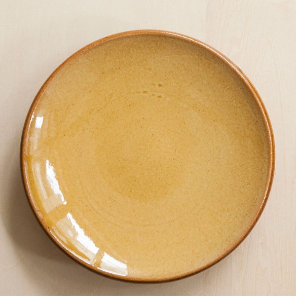 画像3: 【湯町窯】5号皿（キイロ）