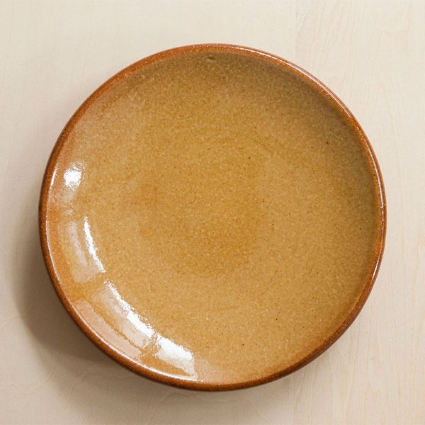 画像4: 【湯町窯】5号皿（キイロ）