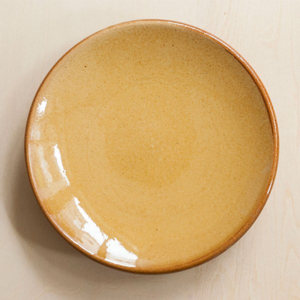画像5: 【湯町窯】5号皿（キイロ）