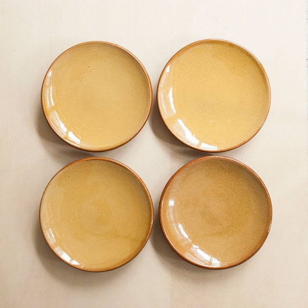 画像6: 【湯町窯】5号皿（キイロ）