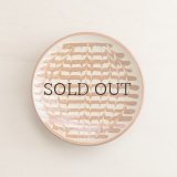 【湯町窯】5号皿 ウズラ(クリーム)