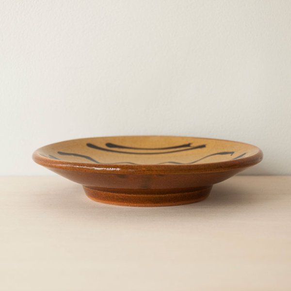 画像5: 【湯町窯】5号皿 スリップ(A)