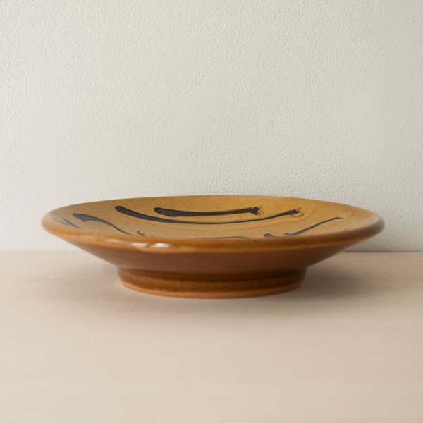 画像5: 【湯町窯】5号皿 スリップ(B)