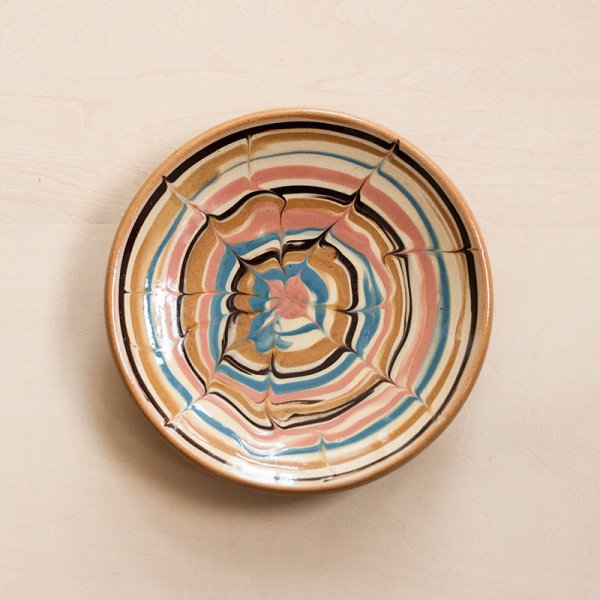 画像1: 【湯町窯】5号皿（B）