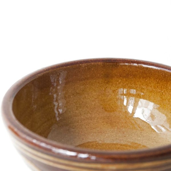 画像5: 【湯町窯】ボウル スリップ（キイロ花）