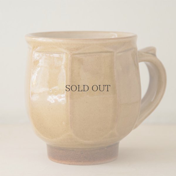 画像3: 【湯町窯】モーニングカップ（面取キイロ)